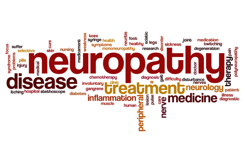 Neuropathy word cloud